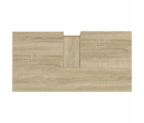 Vannasistabas Skapītis, Ozola, 65X33X60 Cm, Inženierijas Koks Vidaxl