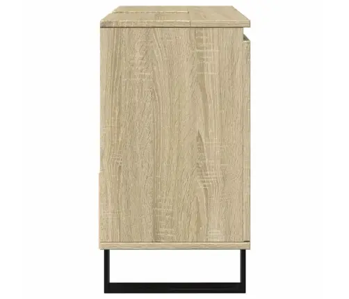 Vannasistabas Skapītis, Ozola, 65X33X60 Cm, Inženierijas Koks Vidaxl Vannasistabas Skapītis, Ozola, 65X33X60 Cm, Inženierijas Koks Vidaxl