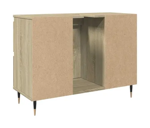 Vannitoakapp, Sonoma Tamm, 80 X 33 X 60 cm Tehispuit