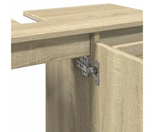 Vannitoakapp, Sonoma Tamm, 80 X 33 X 60 cm Tehispuit