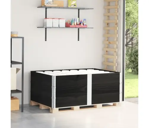 Kaubaaluste Ääred 3 Tk, Pruun, 100X100 cm Toekas Männipuit