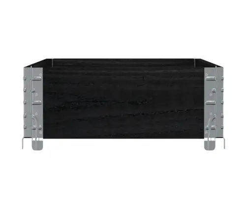 Aia Taimekast, Must, 100 X 50 cm Männipuit