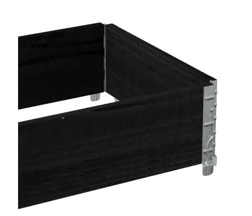 Aia Taimekast, Must, 100 X 50 cm Männipuit