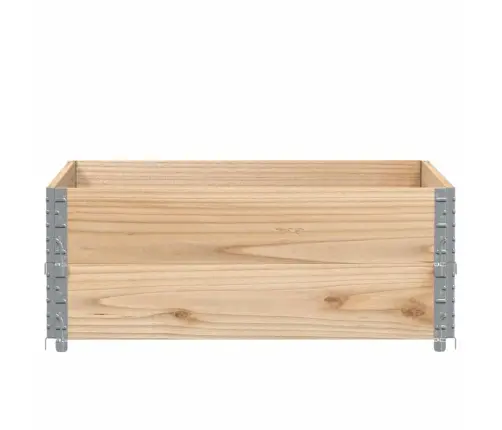 Dārza Puķu Kaste, 100X100 Cm, Priedes Masīvkoks Vidaxl