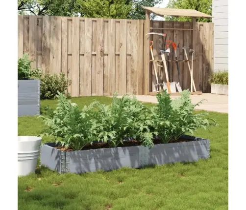 Sodo Lovelis, Pilkas, 150X50cm Pušies Medienos Masyvas