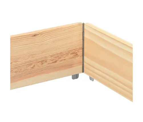 Dārza Puķu Kaste, 150X50 Cm, Priedes Masīvkoks Vidaxl