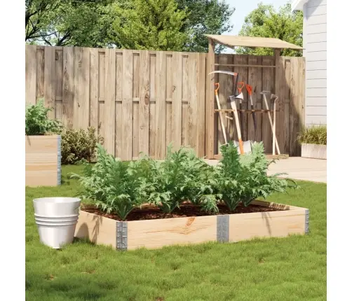 Dārza Puķu Kaste, 150X50 Cm, Priedes Masīvkoks Vidaxl