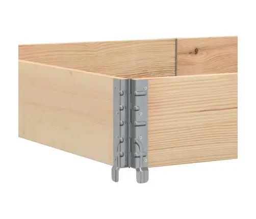 Sodo Lovelis, 150X100cm Pušies Medienos Masyvas