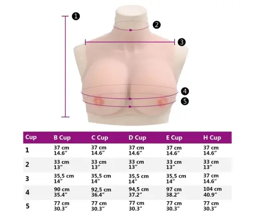 Krūšu Plāksne, Silikons, H Kausiņš Vidaxl