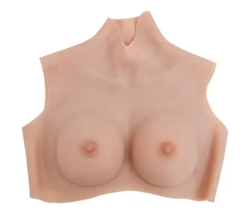 Silikoninė Krūtinė, Natūralios Spalvos, D Dydžio Kaušeliai