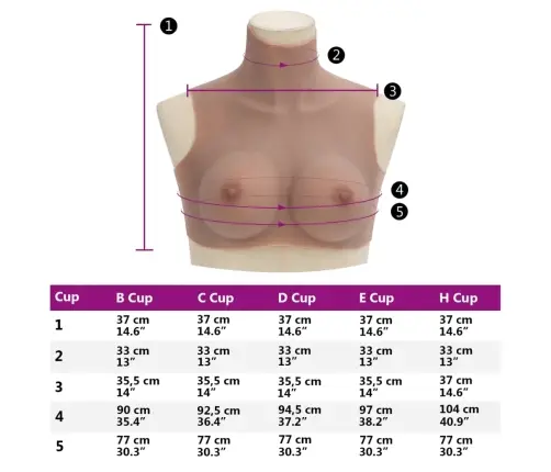 Krūšu Plāksne, Silikons, C Kausiņš Vidaxl