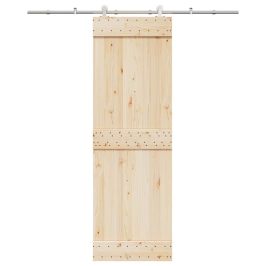 Bīdāmo Durvju Sistēma, 200 Cm, Nerūsējošs Tērauds Vidaxl