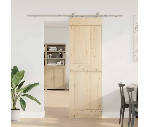 Bīdāmo Durvju Sistēma, 200 Cm, Nerūsējošs Tērauds Vidaxl