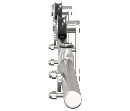 Bīdāmo Durvju Sistēma, 183 Cm, Nerūsējošs Tērauds Vidaxl