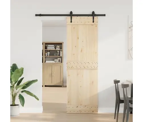 Bīdāmo Durvju Sistēma, 152,5 Cm, Melns Tērauds Vidaxl