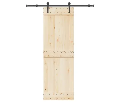 Bīdāmo Durvju Sistēma, 152,5 Cm, Melns Tērauds Vidaxl