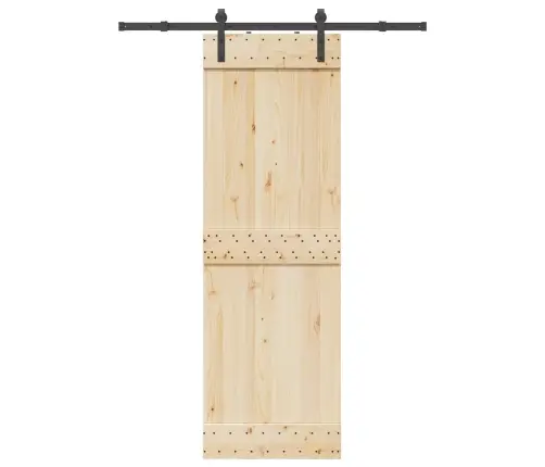 Bīdāmo Durvju Sistēma, 152,5 Cm, Melns Tērauds Vidaxl