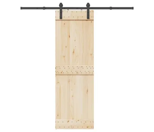 Bīdāmo Durvju Sistēma, 200 Cm, Melns Tērauds Vidaxl