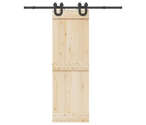 Bīdāmo Durvju Sistēma, 183 Cm, Melns Tērauds Vidaxl