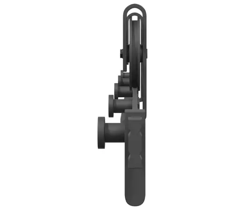 Liugukse Tarvikute Komplekt 183 Cm Terasest, Must