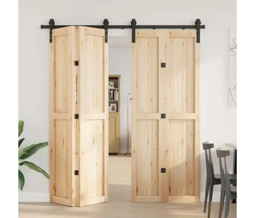 Liugukse Tarvikute Komplekt 200 Cm Terasest, Must