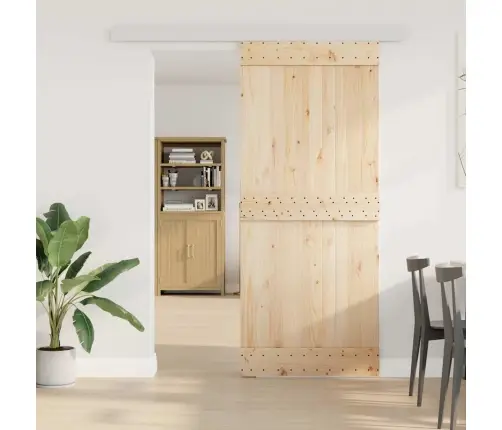 Stumdomų Durų Įrangos Rinkinys, Juodos Sp., 183Cm