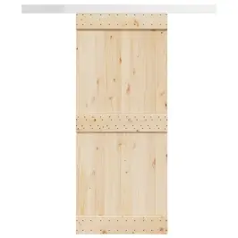 Bīdāmo Durvju Sistēma, 183 Cm, Alumīnija Sakausējuma, Sudraba Vidaxl