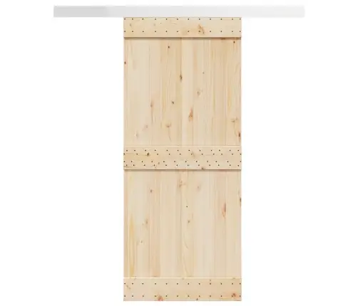 Stumdomų Durų Įrangos Rinkinys, Juodos Sp., 183Cm