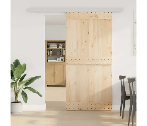 Bīdāmo Durvju Sistēma, 200 Cm, Alumīnija Sakausējuma, Sudraba Vidaxl