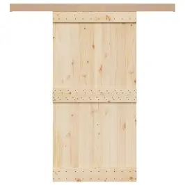 Bīdāmo Durvju Sistēma, 200 Cm, Alumīnija Sakausējuma, Sudraba Vidaxl