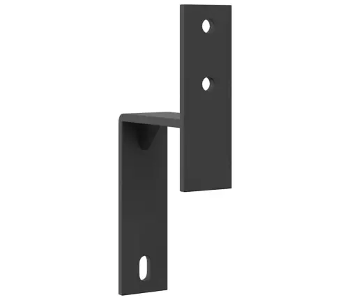 Šķūņa Durvju Apvedceļa Kronšteini, 5 Gab., Plakanām Sliedēm Vidaxl