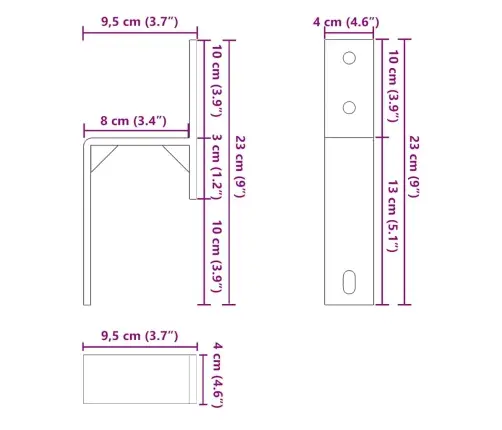 Šķūņa Durvju Apvedceļa Kronšteini, 5 Gab., Plakanām Sliedēm Vidaxl