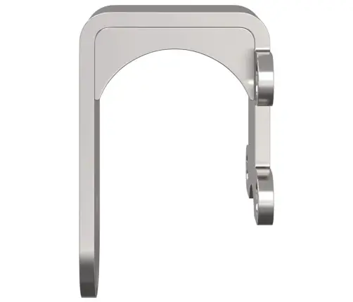 Šķūņa Durvju Apvedceļa Kronšteini, 4 Gab., Apaļajām Sliedēm Vidaxl