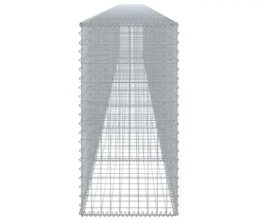Kaanega Gabioonkorv, 900 X 50 X 100 cm Tsingitud Raud