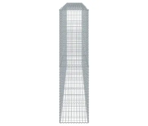Kaanega Gabioonkorv, 500 X 50 X 200 cm Tsingitud Raud