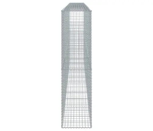 Kaanega Gabioonkorv, 600 X 50 X 200 cm Tsingitud Raud