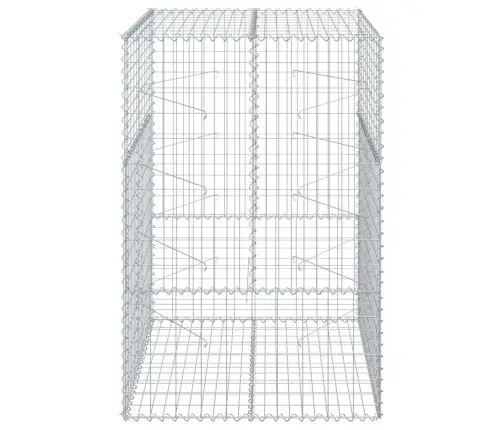 Kaanega Gabioonkorv, 100 X 100 X 150 cm Tsingitud Raud