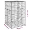 Kaanega Gabioonkorv, 100 X 100 X 150 cm Tsingitud Raud