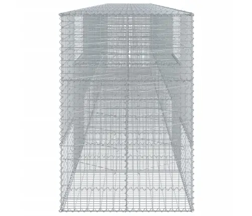 Kaanega Gabioonkorv, 900 X 100 X 150 cm Tsingitud Raud