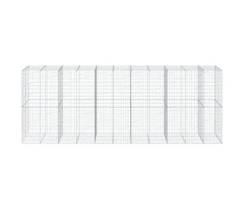 Kaanega Gabioonkorv, 550 X 100 X 200 cm Tsingitud Raud