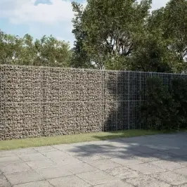 Kaanega Gabioonkorv, 750 X 100 X 200 cm Tsingitud Raud