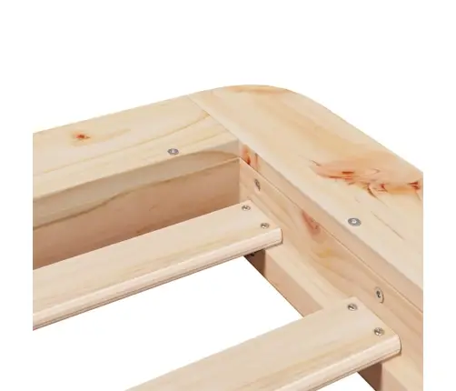 Lovos Rėmas Su Be Čiužinio, 75X190cm Pušies Masyvas