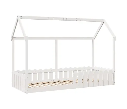 Laste Majavoodi Raam, Valge, 80 X 200 cm Männipuit