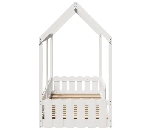 Laste Majavoodi Raam, Valge, 80 X 200 cm Männipuit