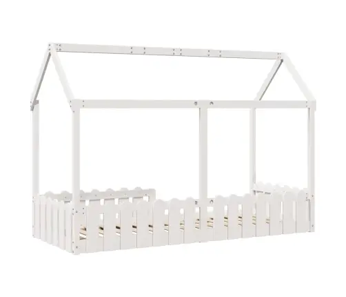 Laste Majavoodi Raam, Valge, 80 X 200 cm Männipuit