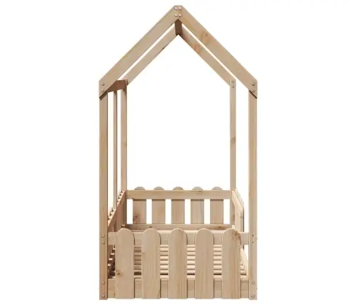 Vaikiškos Lovos Rėmas, 70X140cm Pušies Medienos Masyvas