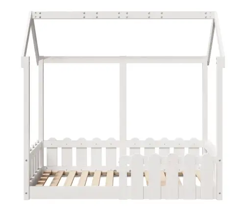 Laste Majavoodi Raam, Valge, 70 X 140 cm Männipuit