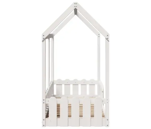 Laste Majavoodi Raam, Valge, 70 X 140 cm Männipuit