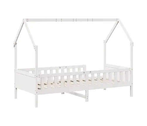 Laste Majavoodi Raam, Valge, 90 X 200 cm Männipuit