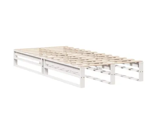 Voodiraam Ilma Madratsita, Valge, 90 X 200 cm Männipuit